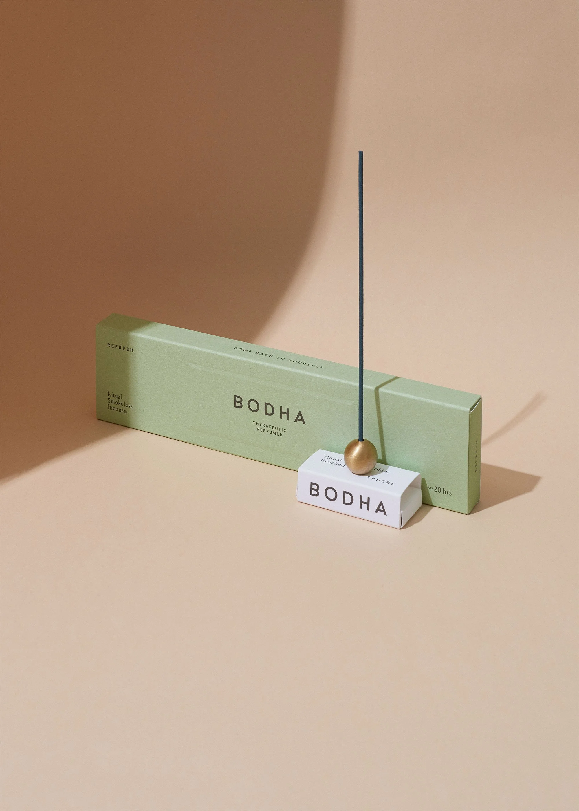 Smokeless Incense + Sphere Holder Set