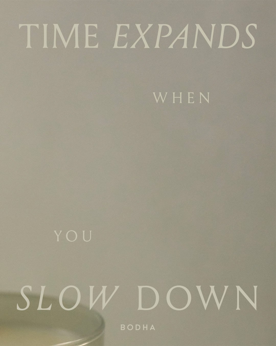 Time Expands When You Slow Down