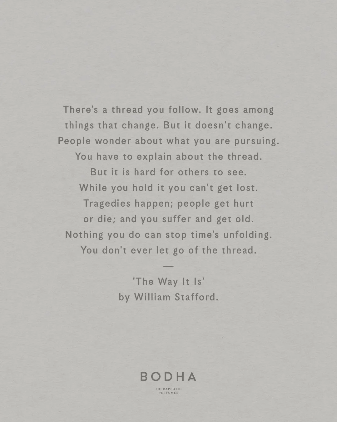 What Is Your Thread?