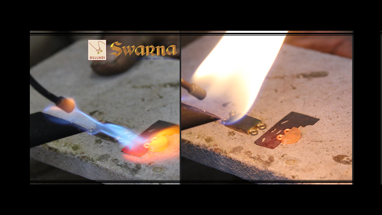 Soldering a Gold Link