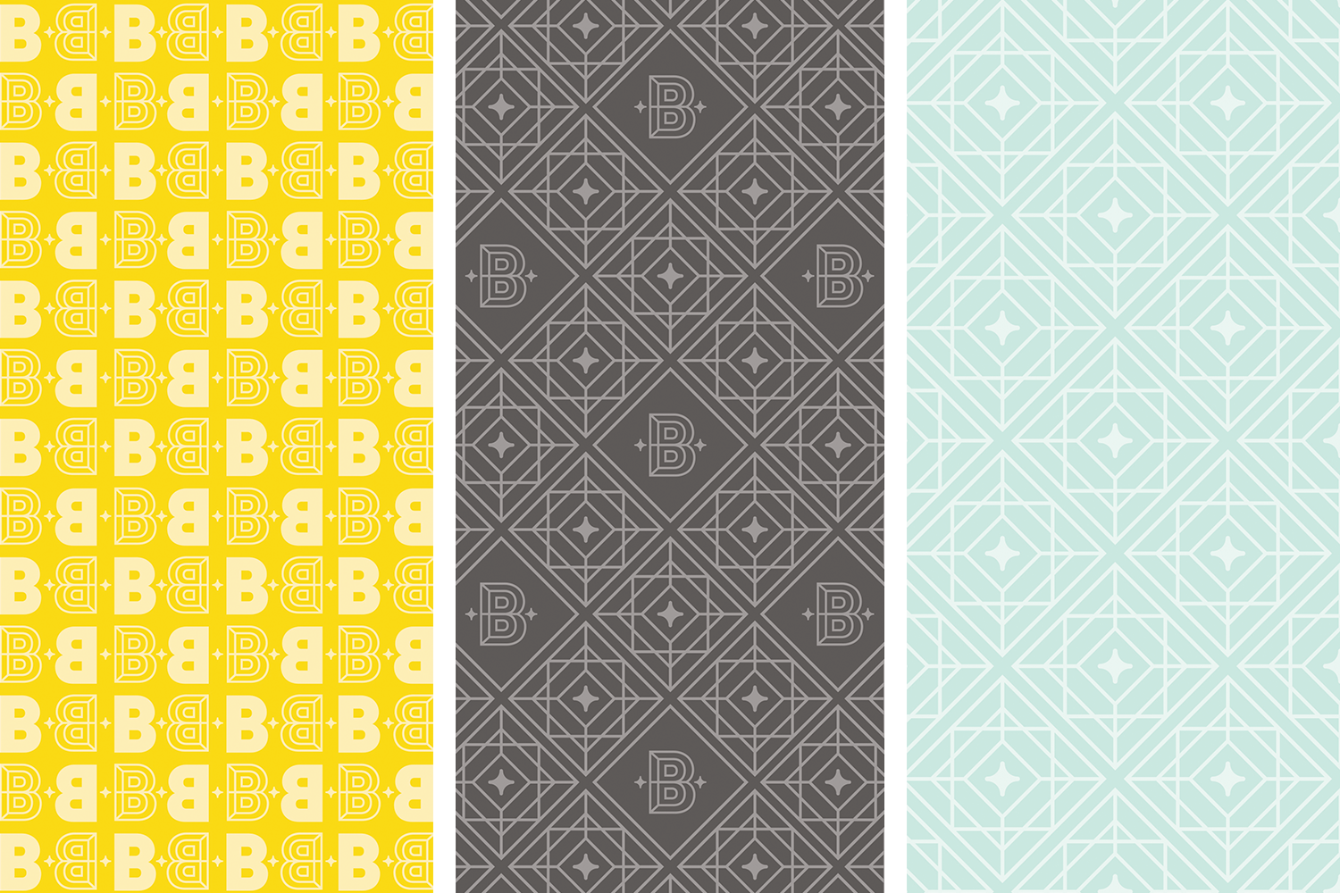 Brightside Creative Solutions pattern design by Pace Creative Design Studio