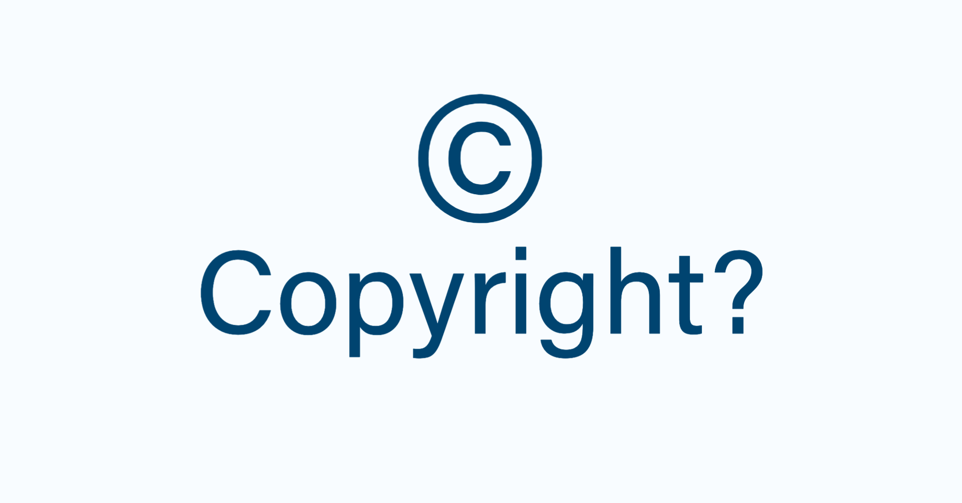 Copyright: Understanding copyright &amp; should the © be used?