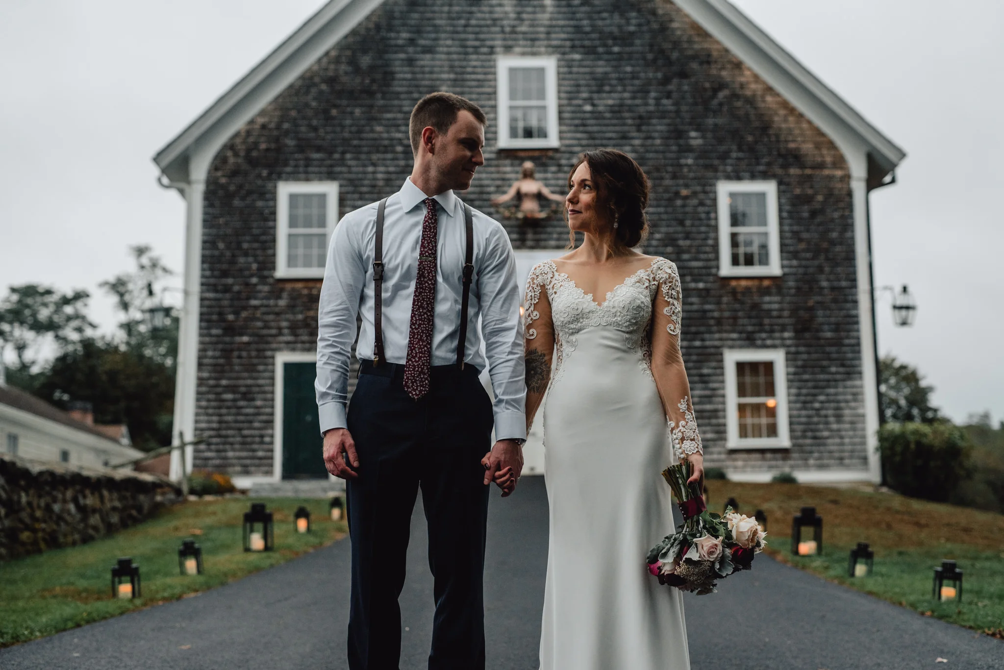 Intimate Wedding At Historic Mount Hope Farm Novella Photography