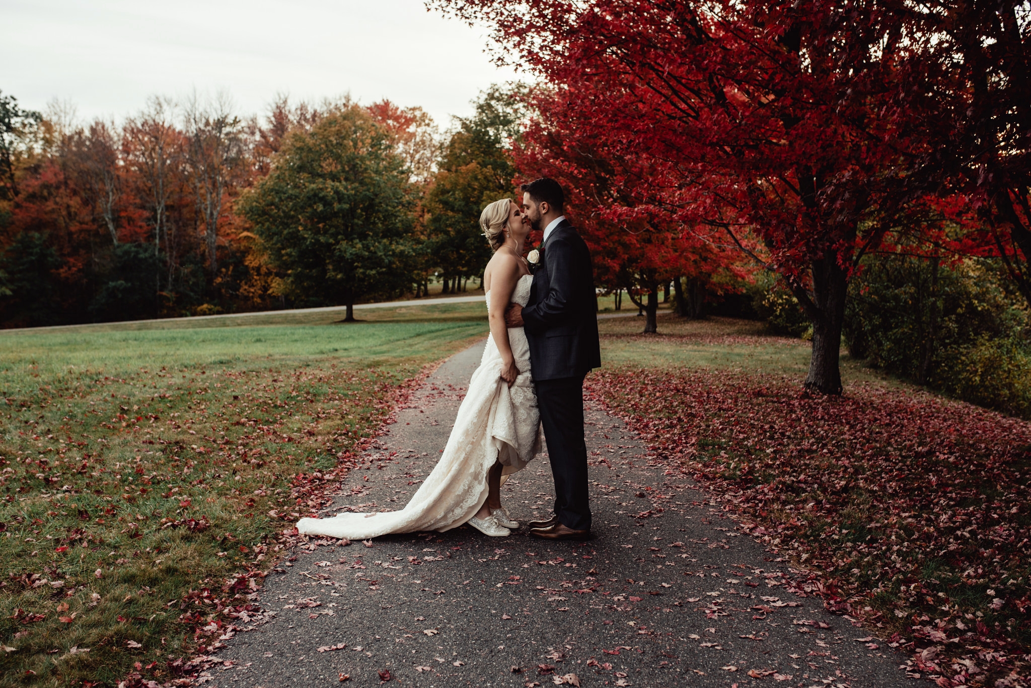 Rustic Fall Wedding At The Red Barn At Hampshire College Novella