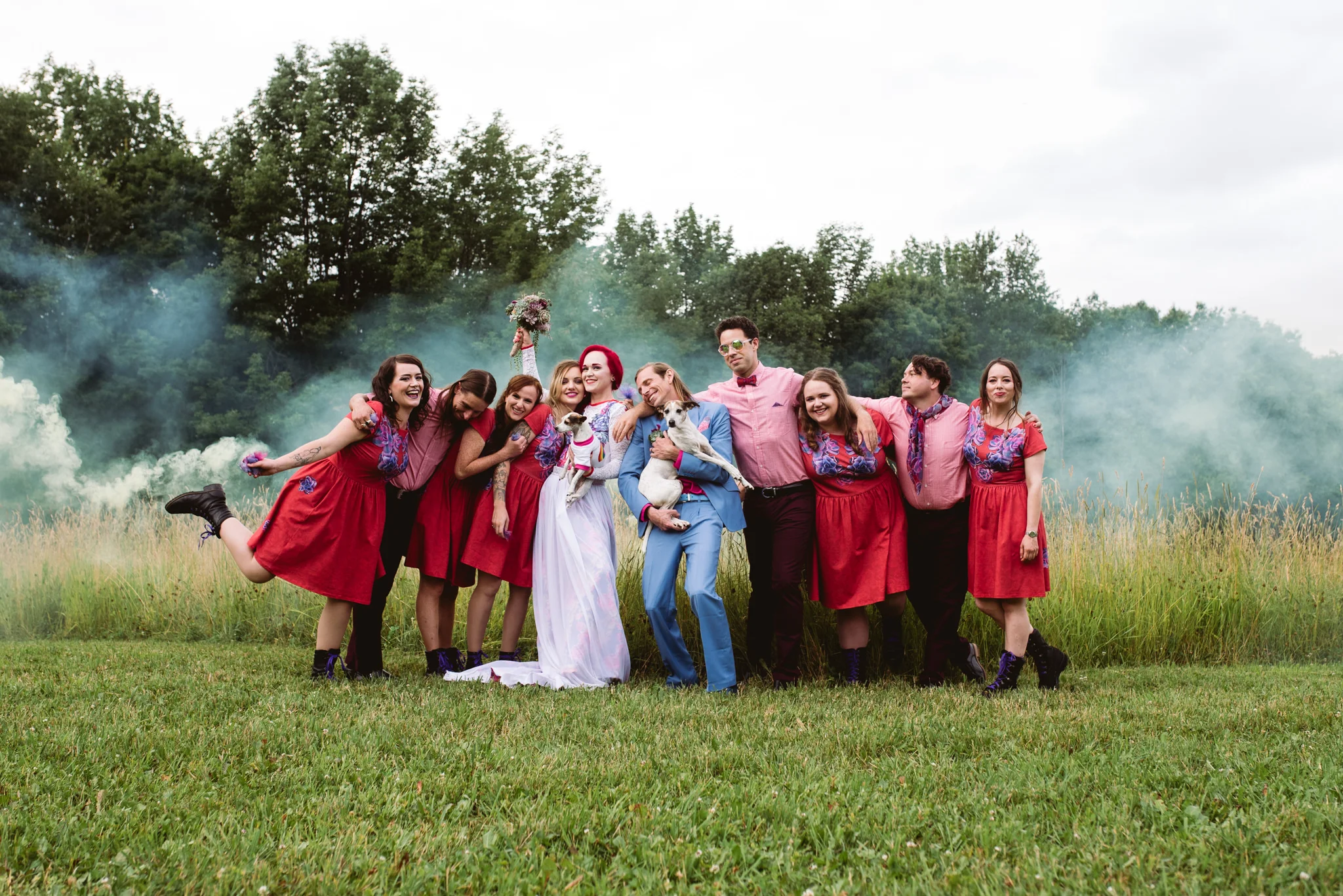 Vibrant Barn Party Wedding In The Vt Mountains Novella