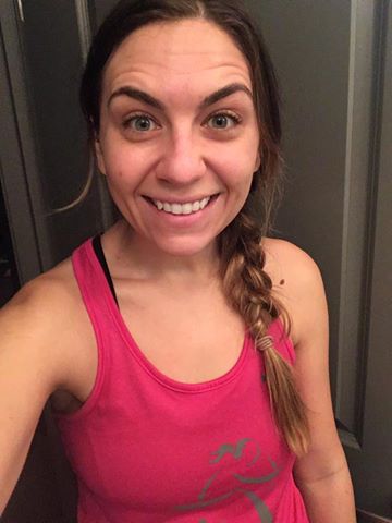 Paul DID workout with me. We just woke up late, so he had to jump in the shower as soon as we finished the workout. I am so proud of him for insisting we do the workout even though we woke up late!