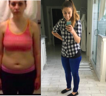 From a size 12 to a size 6!