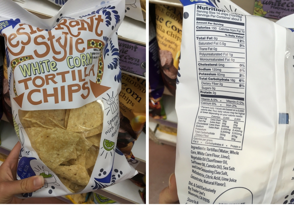 Ever go to a Mexican restaurant and eat 3 bowls of chips? Me too. Oops. My favorite thing to do with tortilla chips is make healthy nachos. Use this recipe here but have with chips instead of sweet potatoes. Or have the sweet potatoes and skip the chips. Your choice!