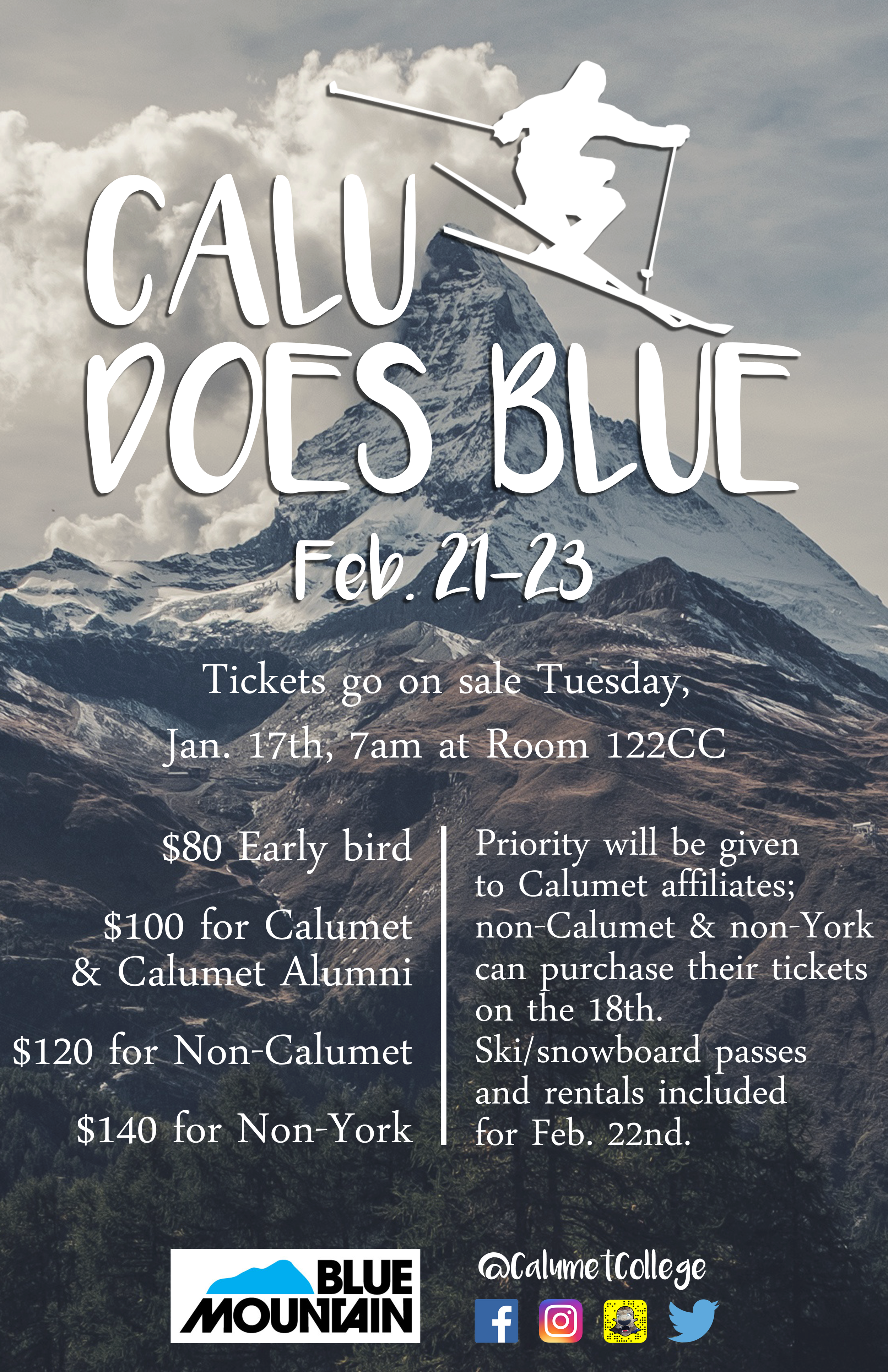 Calumet x Blue Mountain 2K17