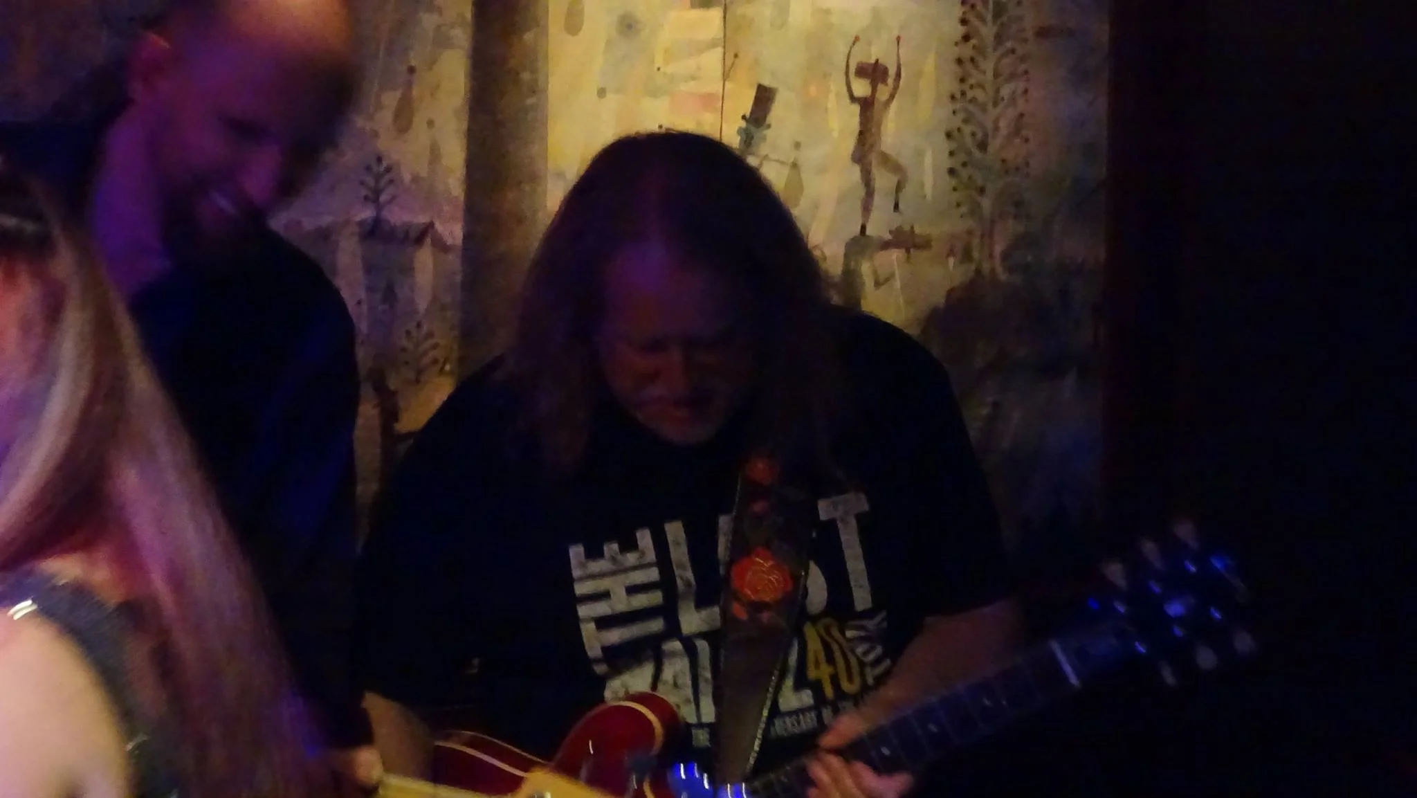 With Warren Haynes @ Hamilton Loft, Washington DC.