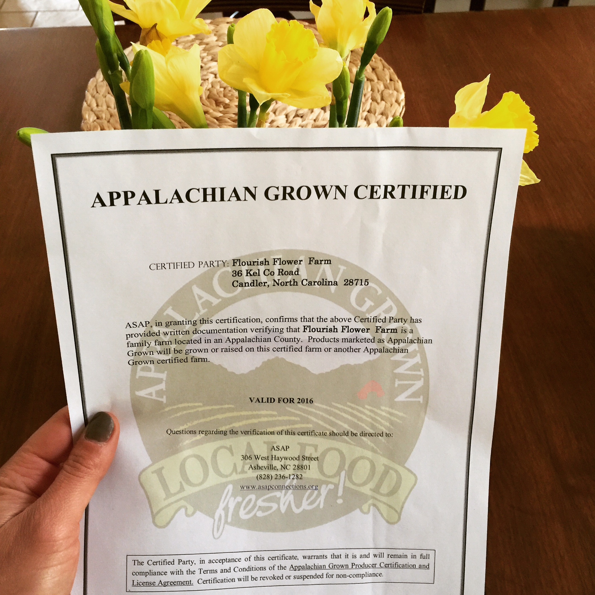 Certified local!