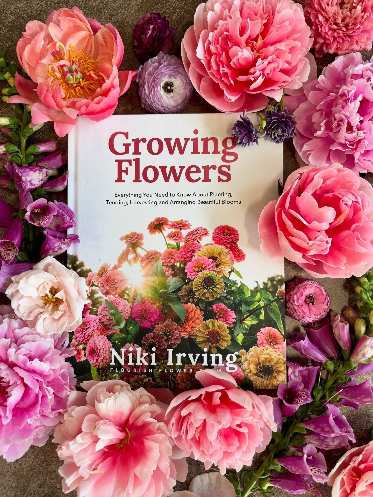 Today is the day! The NEW EDITION of my book &lsquo;Growing Flowers&rsquo; is here! 

I can&rsquo;t believe that it&rsquo;s been 4 whole years since it first came out. I&rsquo;ve received so much wonderful feedback from readers over the years - which