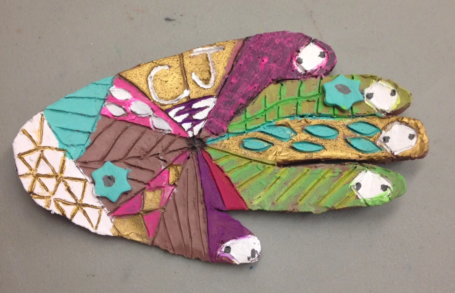 Terracotta Clay hands