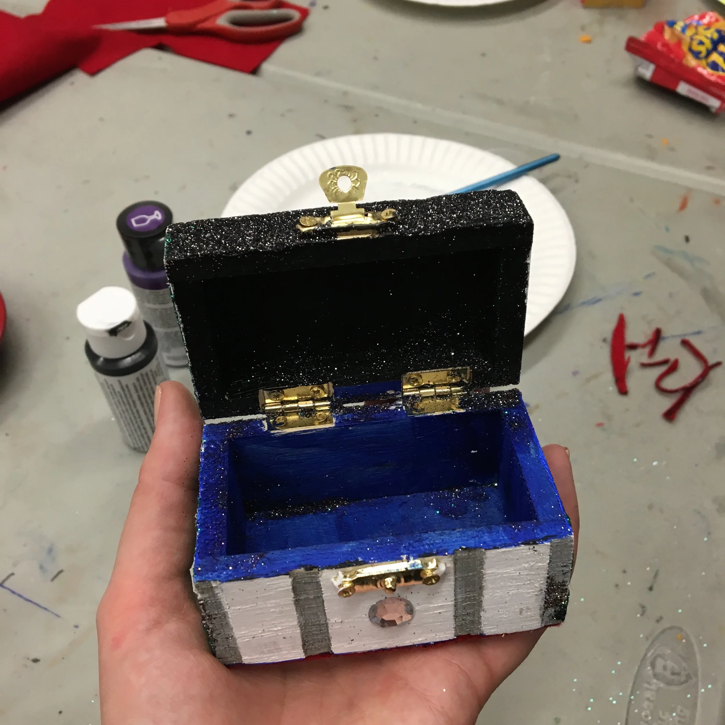 Treasure Boxes with Trinkets