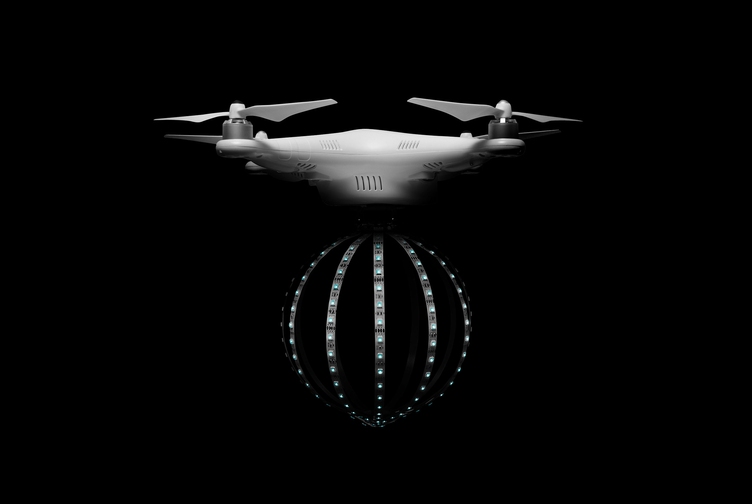 Aerial Light Dance Drone