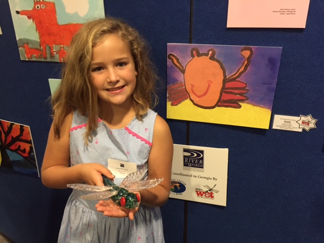Scarlett Gary, Grade 3. Winner of the 2016 Dragonfly Award