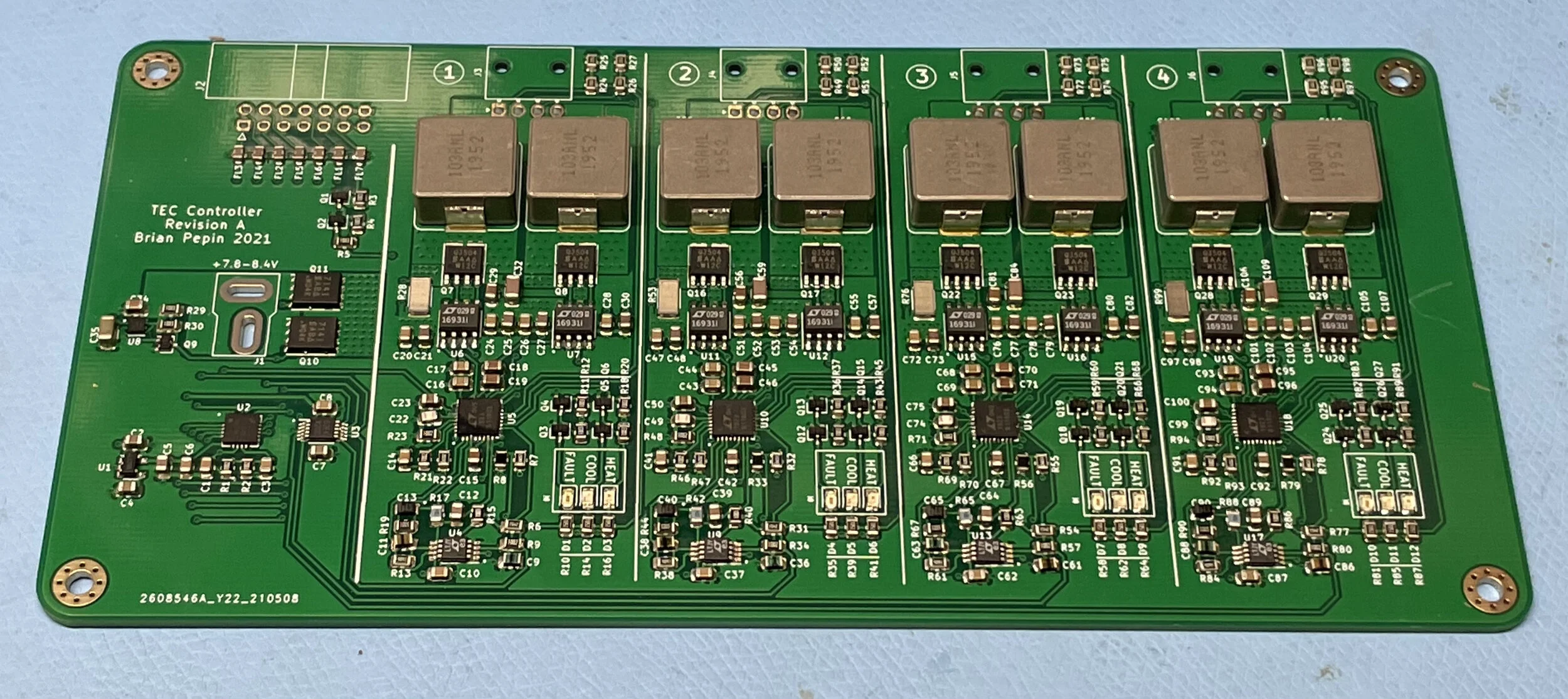 Finished TEC Board