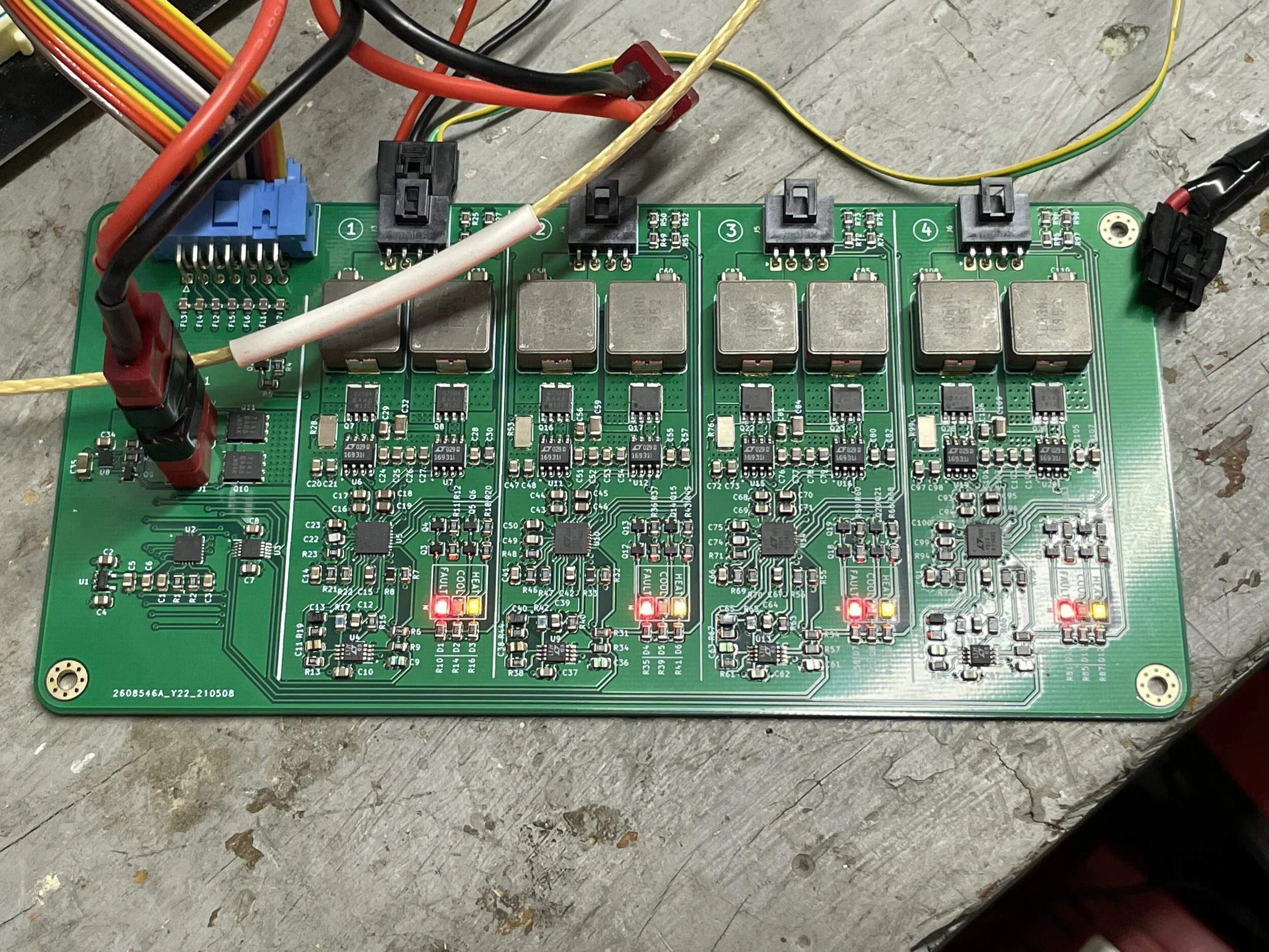 Final TEC controller board