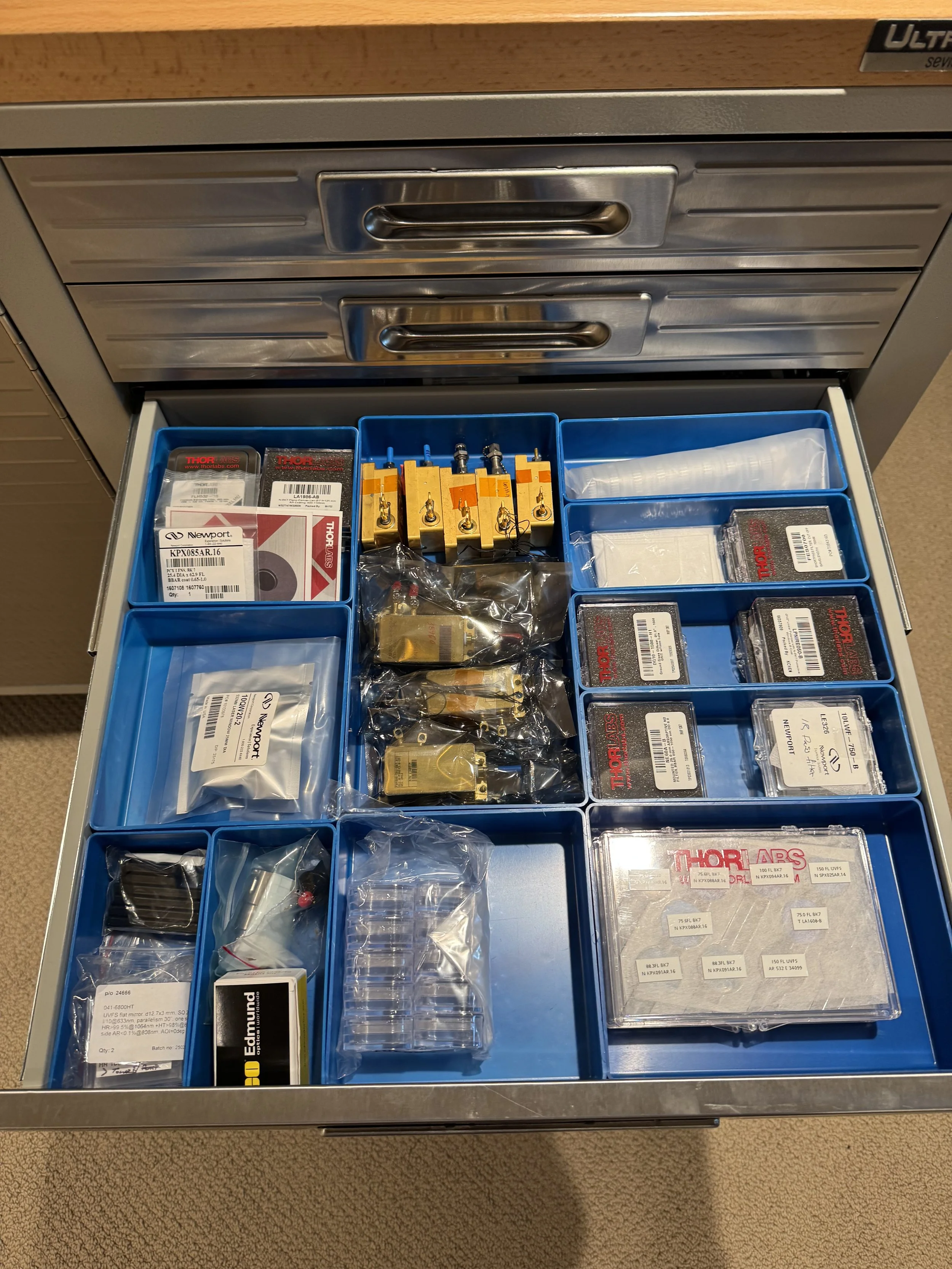 Lenses and pump diodes