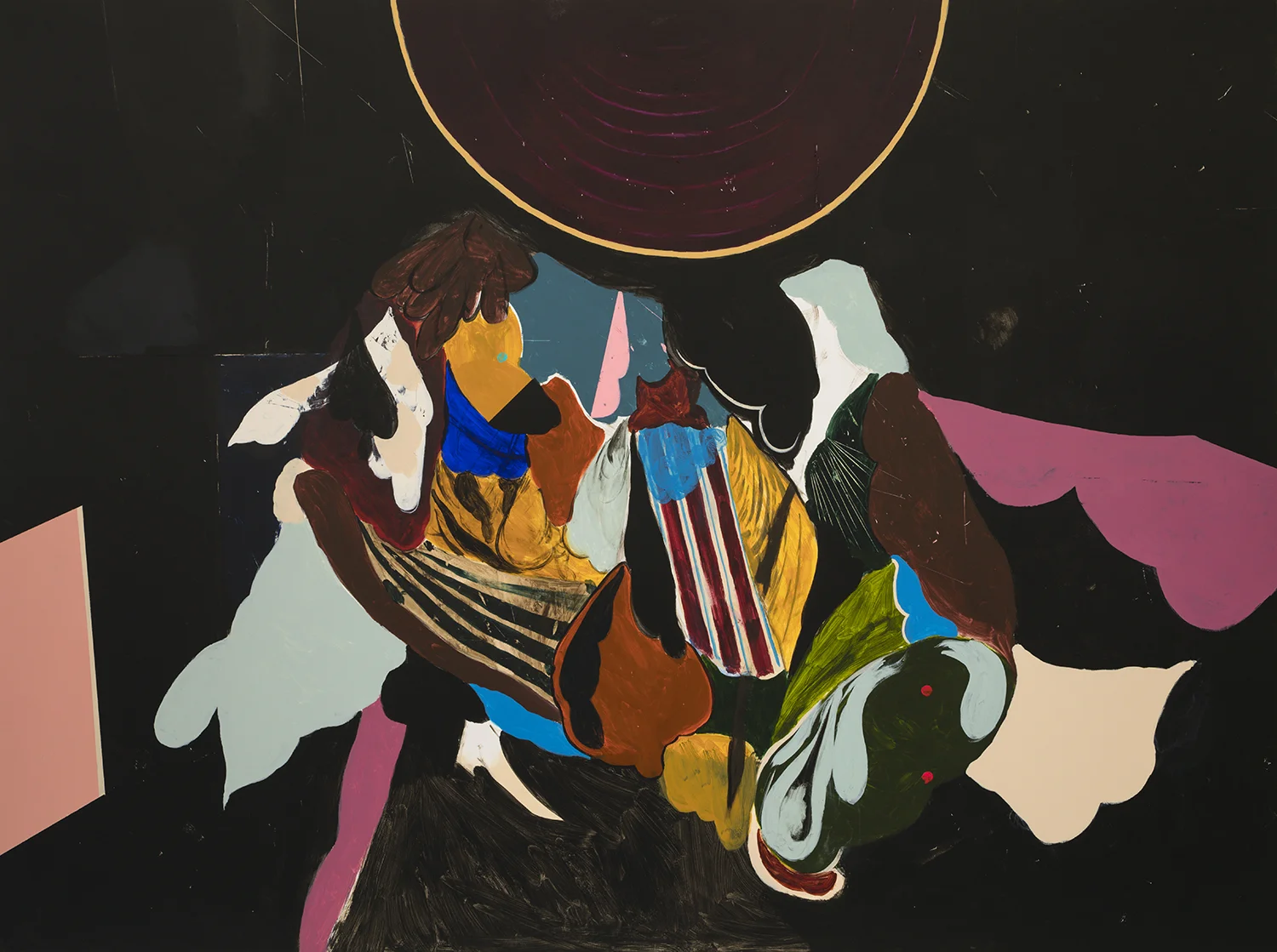 After Dinner Mint Acrylic on Wood (48” x 36”)