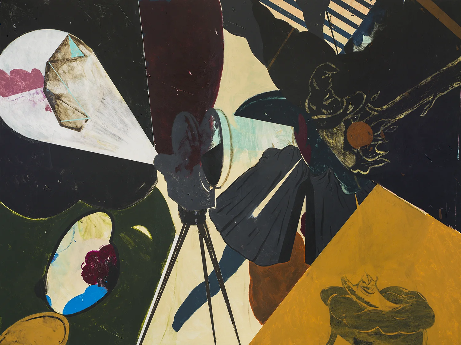 The Seminar Acrylic on Wood (48” x 36”)