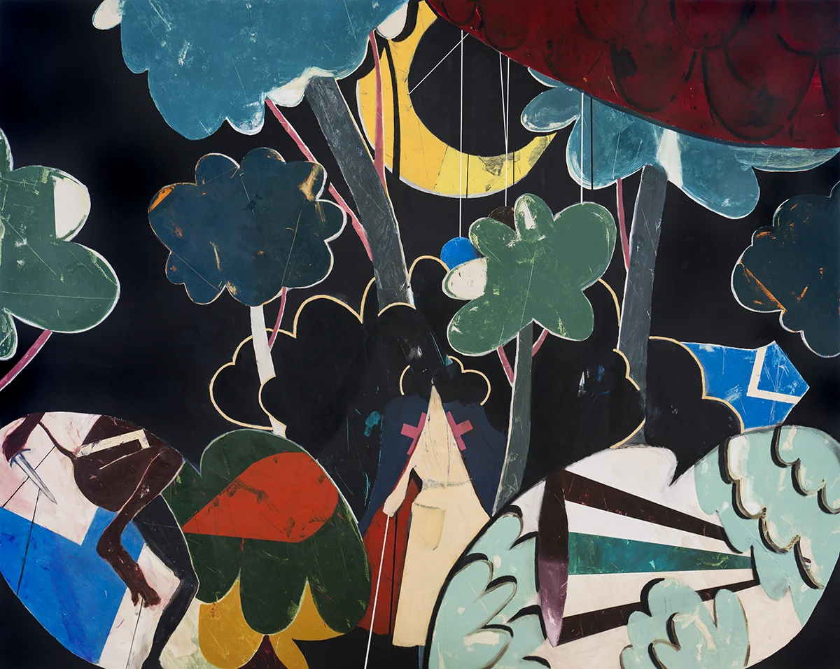 The Search Party Acrylic on Wood (60” x 48”)