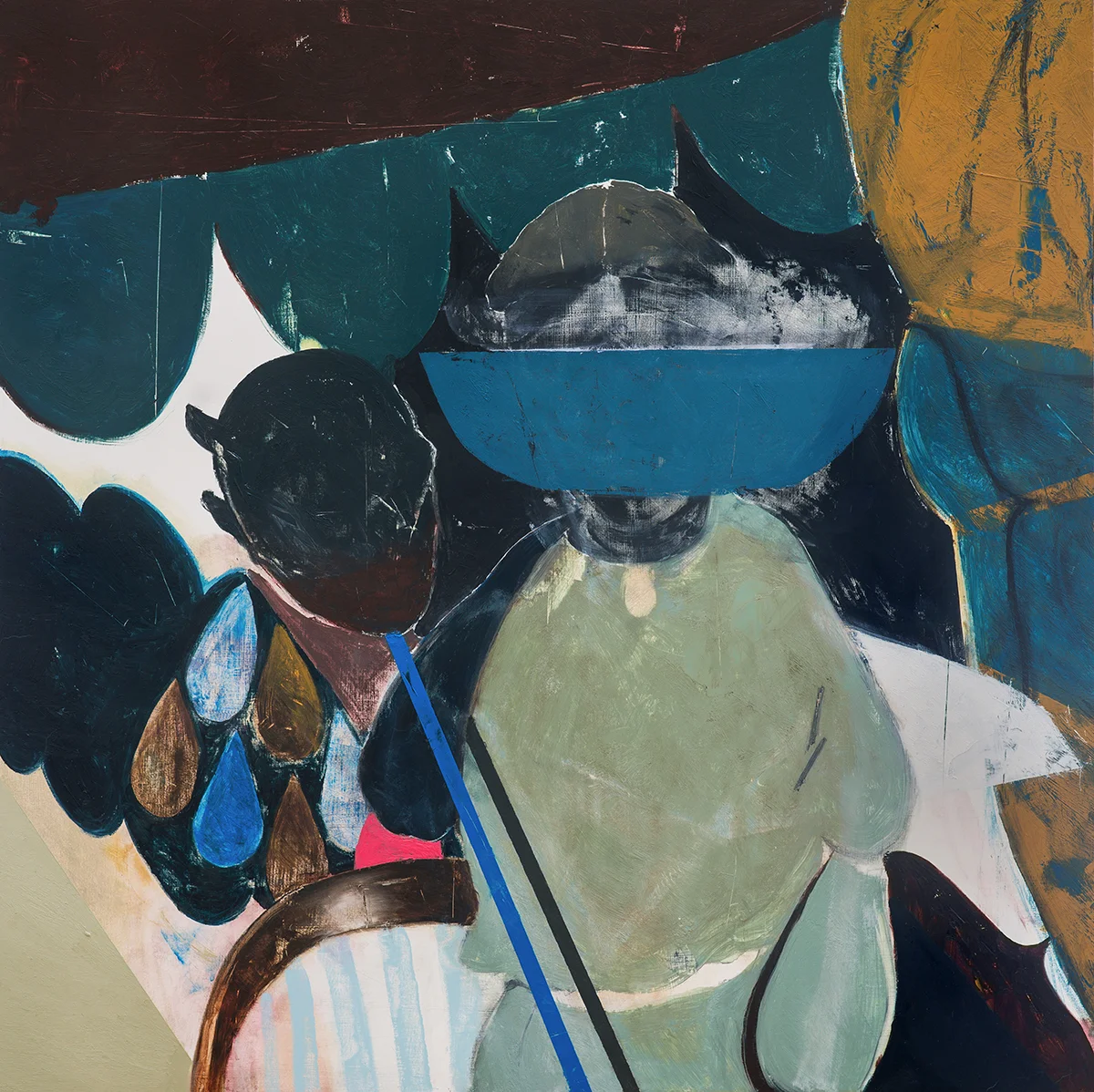 The Decoy Oil on Wood (24” x 24”)