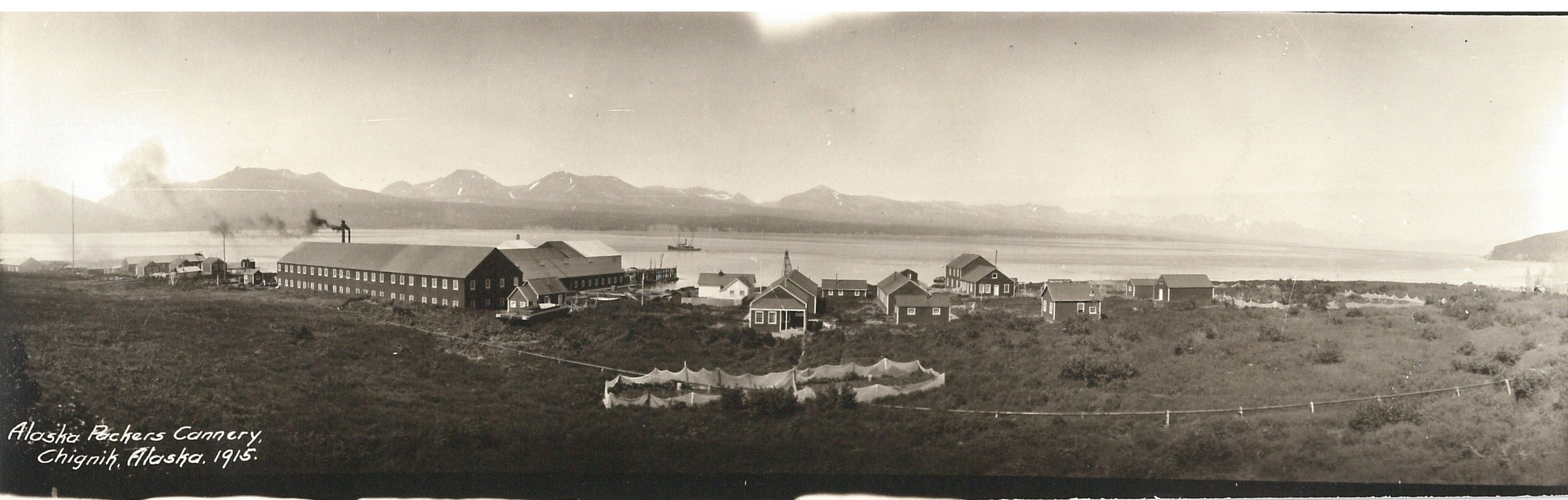 <C>, the APA cannery at Chignik Lagoon. This photo is part of my personal collection. 