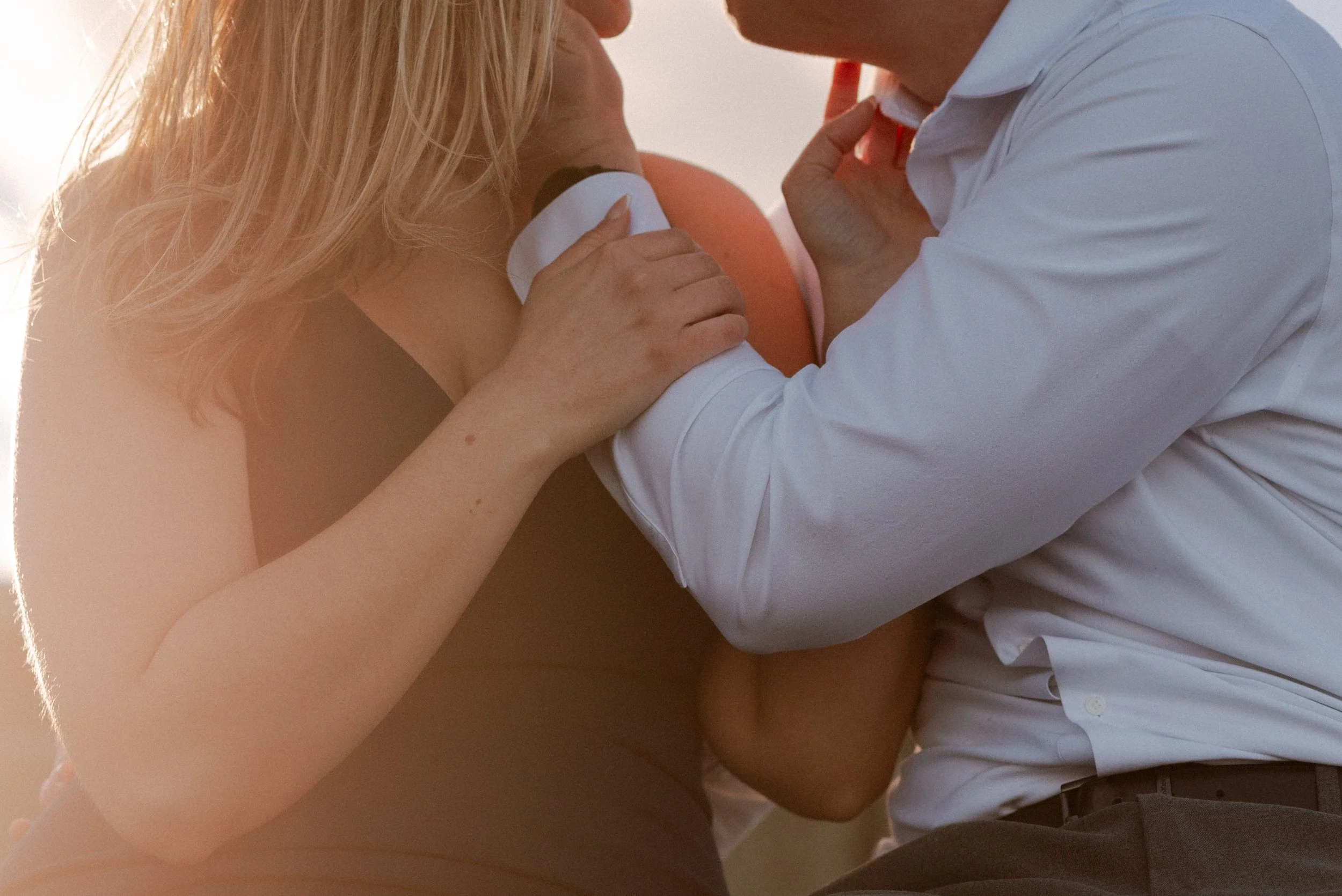 Ethan and Jenna Adler Planetarium Chicago Skyline Proposal // Chicago Wedding Photographer