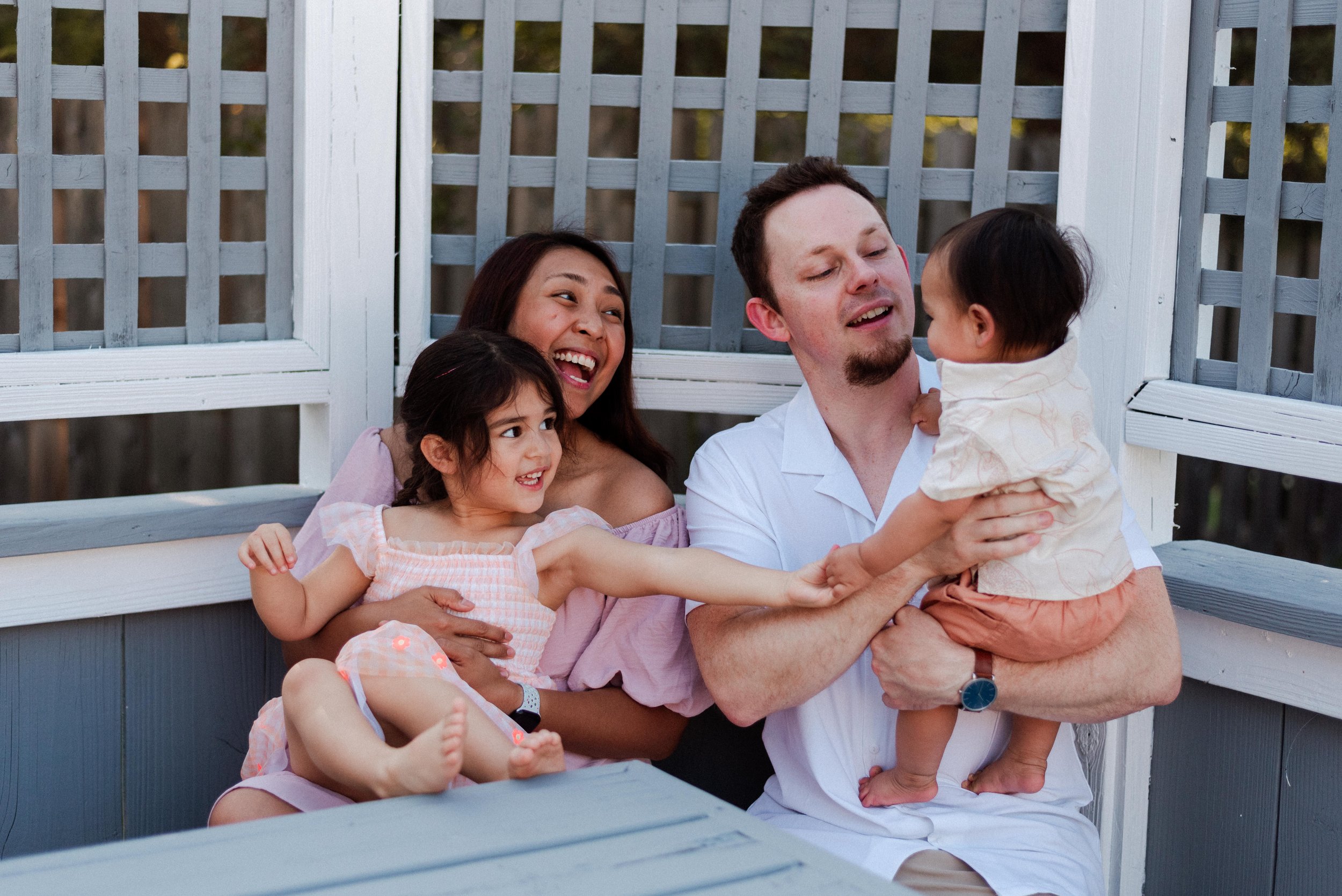 Hankes Family Summer Backyard Photos Crystal Lake // Chicago Family Photographer