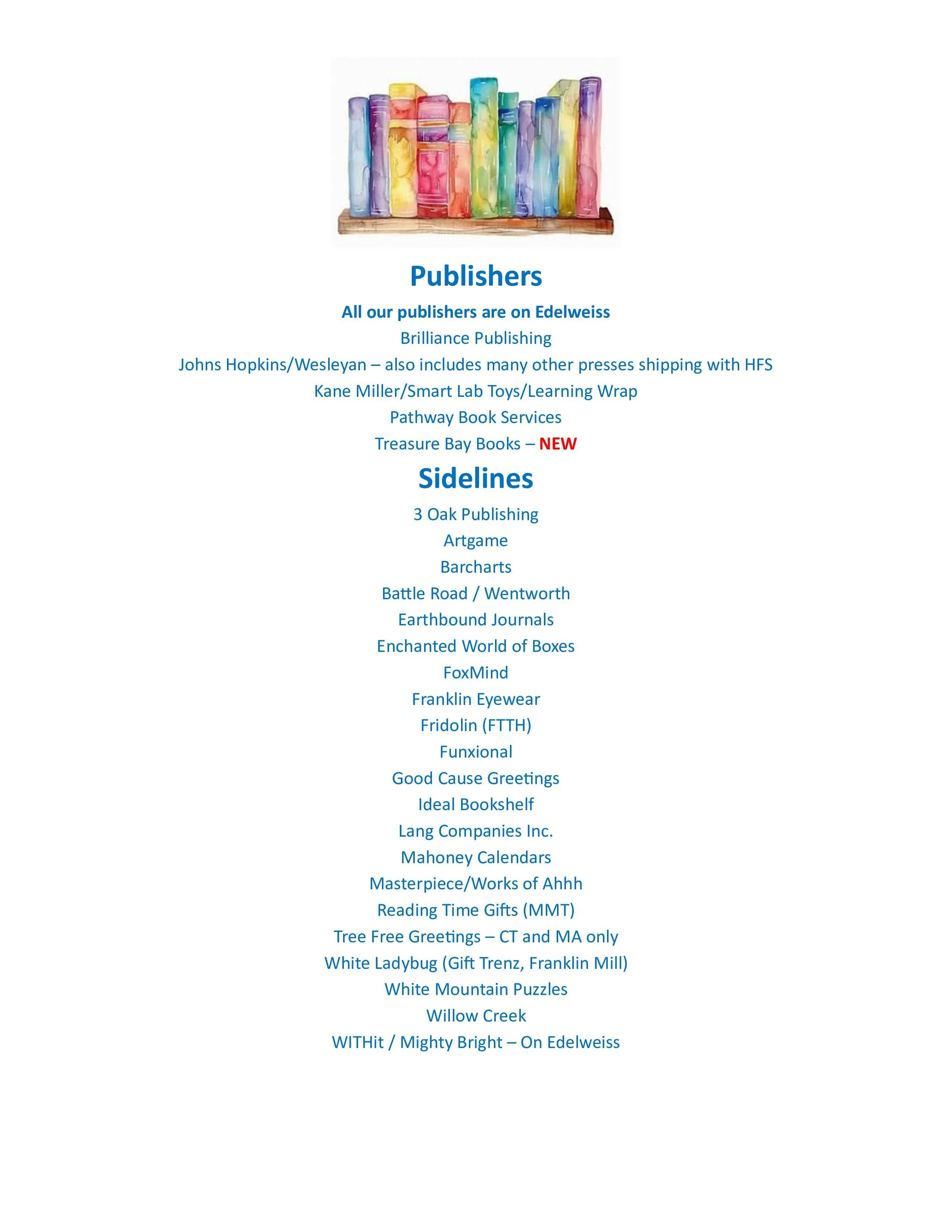 New England — Northeast Publishers Reps