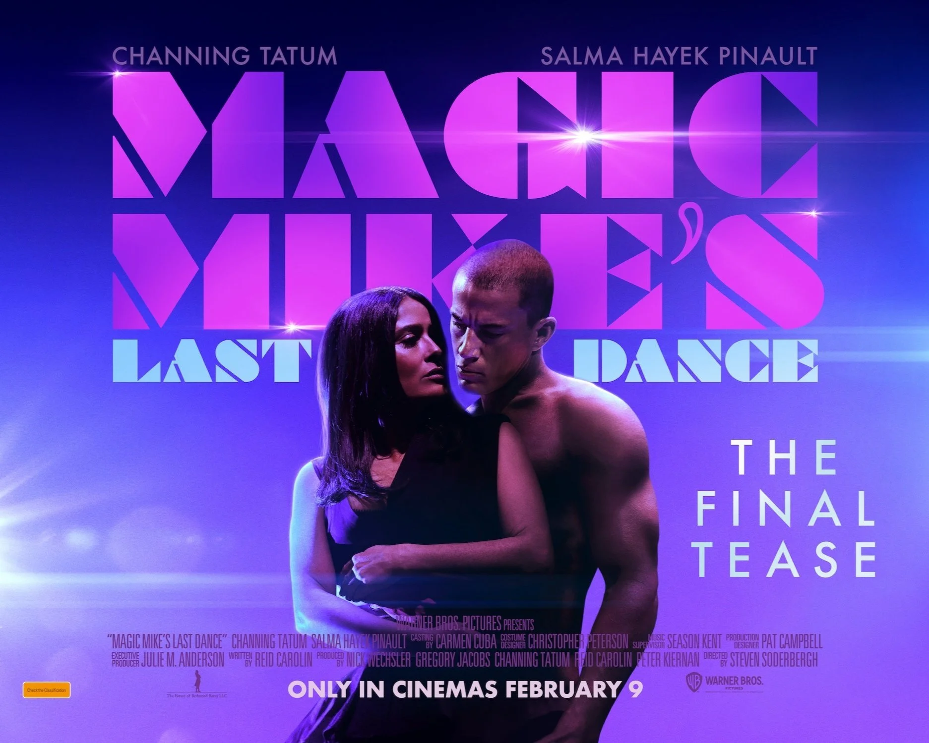 Win a double pass to Magic Mike's Last Dance