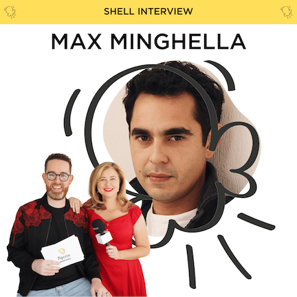 Max Minghella interview (Shell)