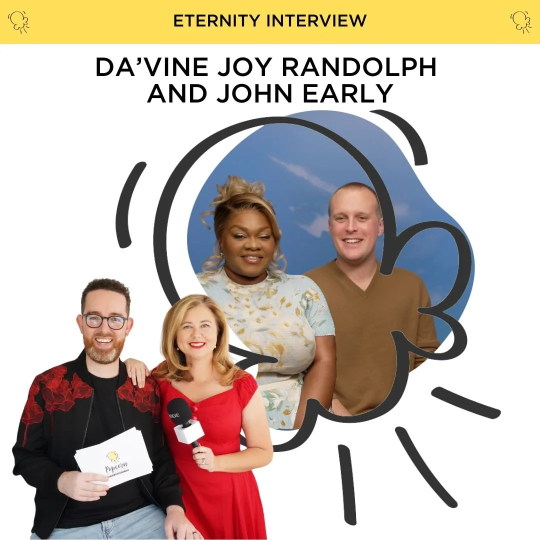 Da’Vine Joy Randolph and John Early interview (Eternity)