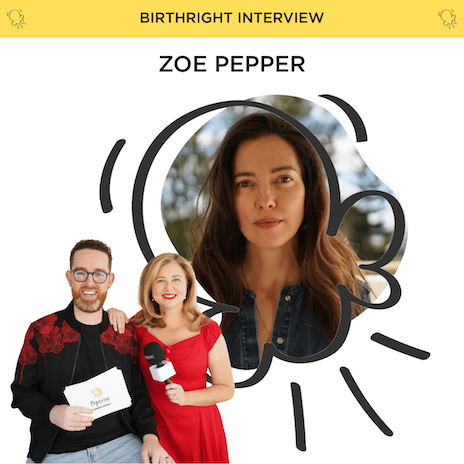 Zoe Pepper interview (Birthright)