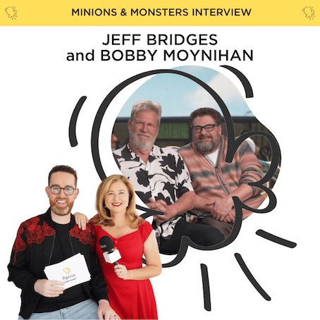 Jeff Bridges and Bobby Moynihan interview (Minions &amp; Monsters)