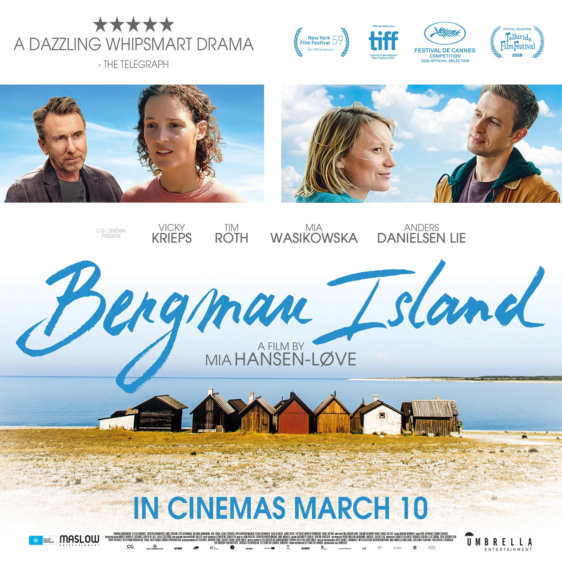 Win a double pass to Bergman Island in Australian cinemas