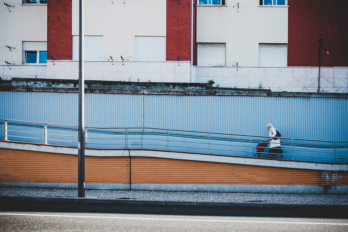Always looking for a human element on my photos. Paço de Arcos, Portugal
