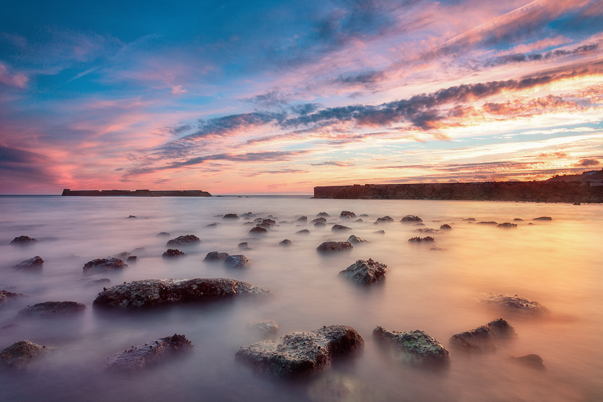 Cruz Quebrada Sunset.
