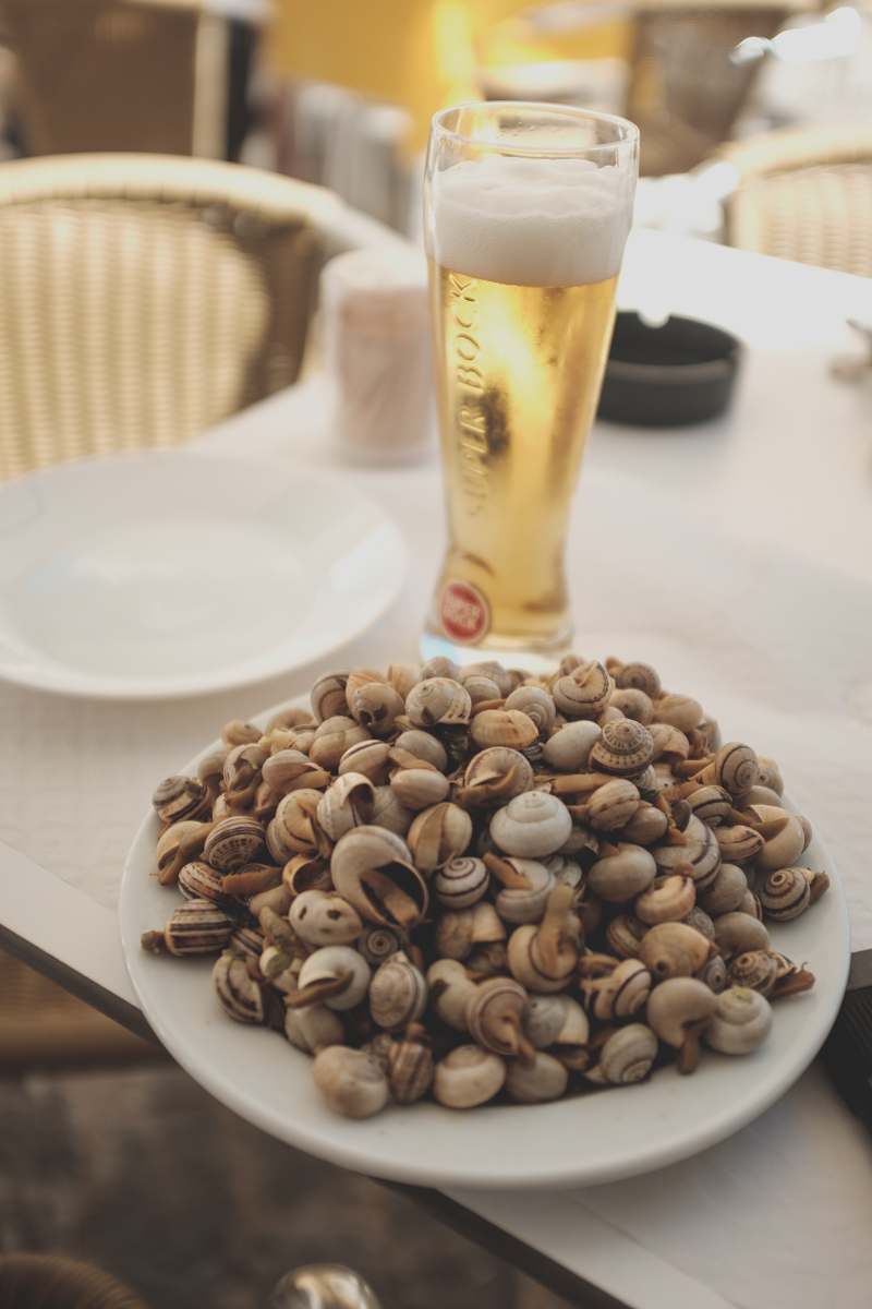 Snails and Beer. Best way to end a small trip