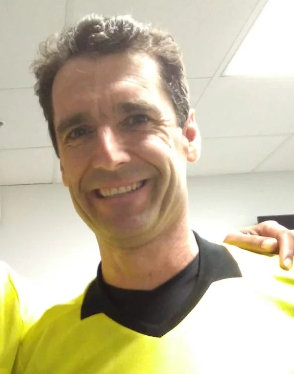 FIFA and PRO Assistant Referee Frank Anderson at World Cup 2018