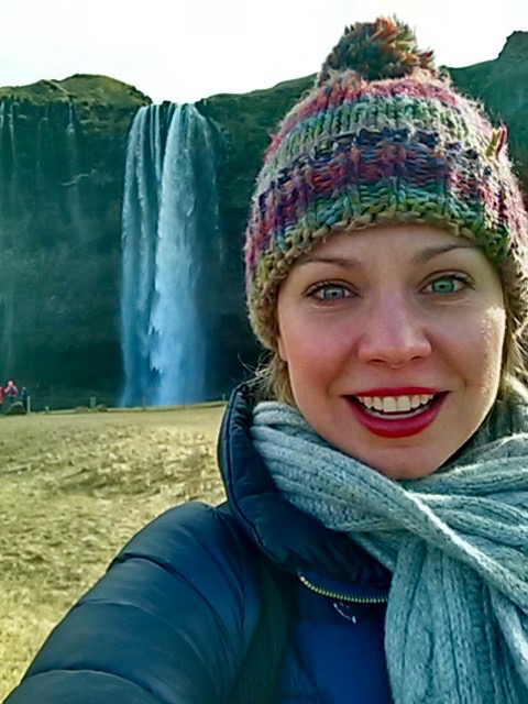 The Skogafoss waterfall in Iceland