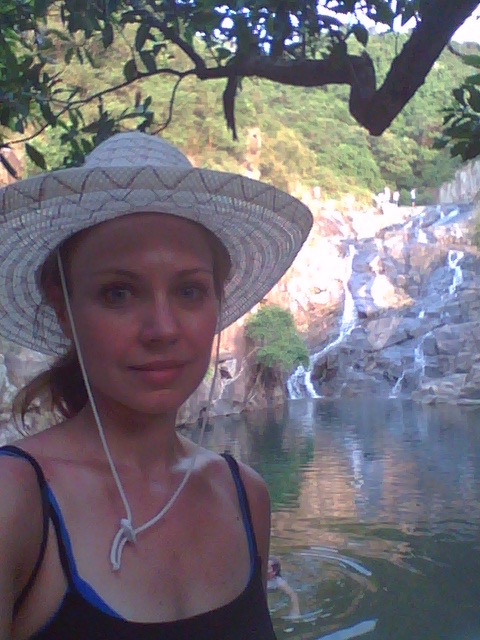Swimming in secret waterfalls on Lantau Island, Hong Kong