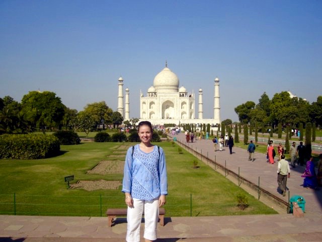 The Taj Mahal! Agra, India