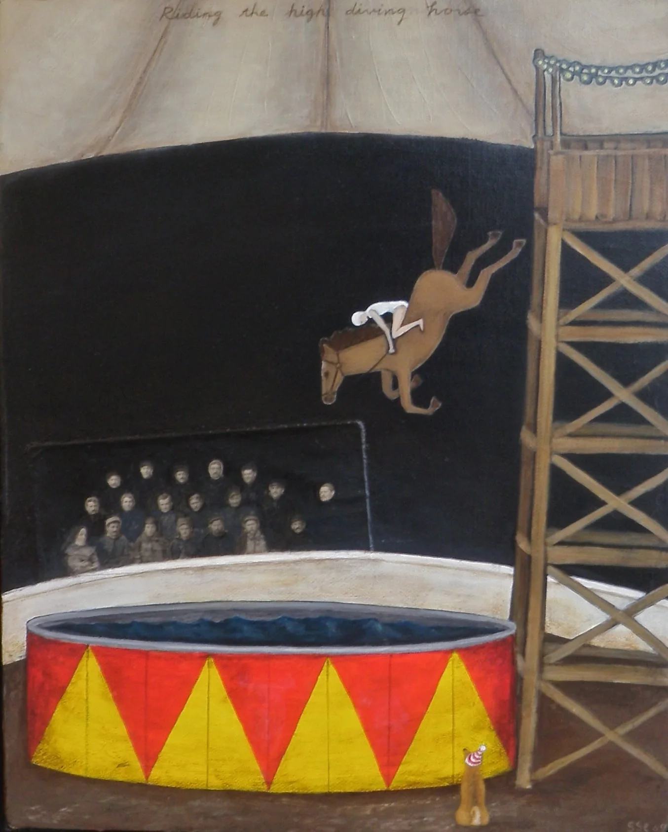 riding the high diving horse