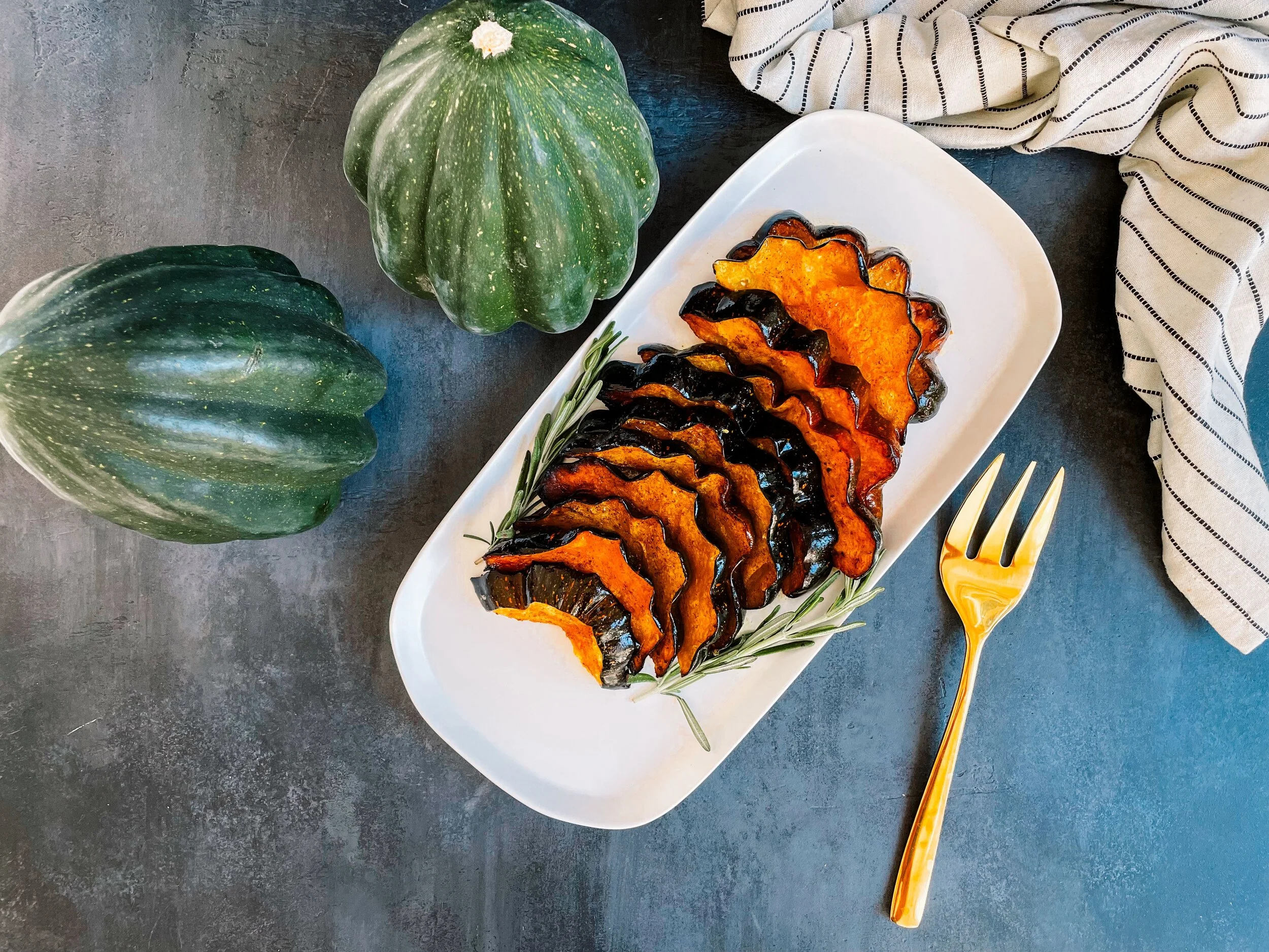 Maple Roasted Acorn Squash