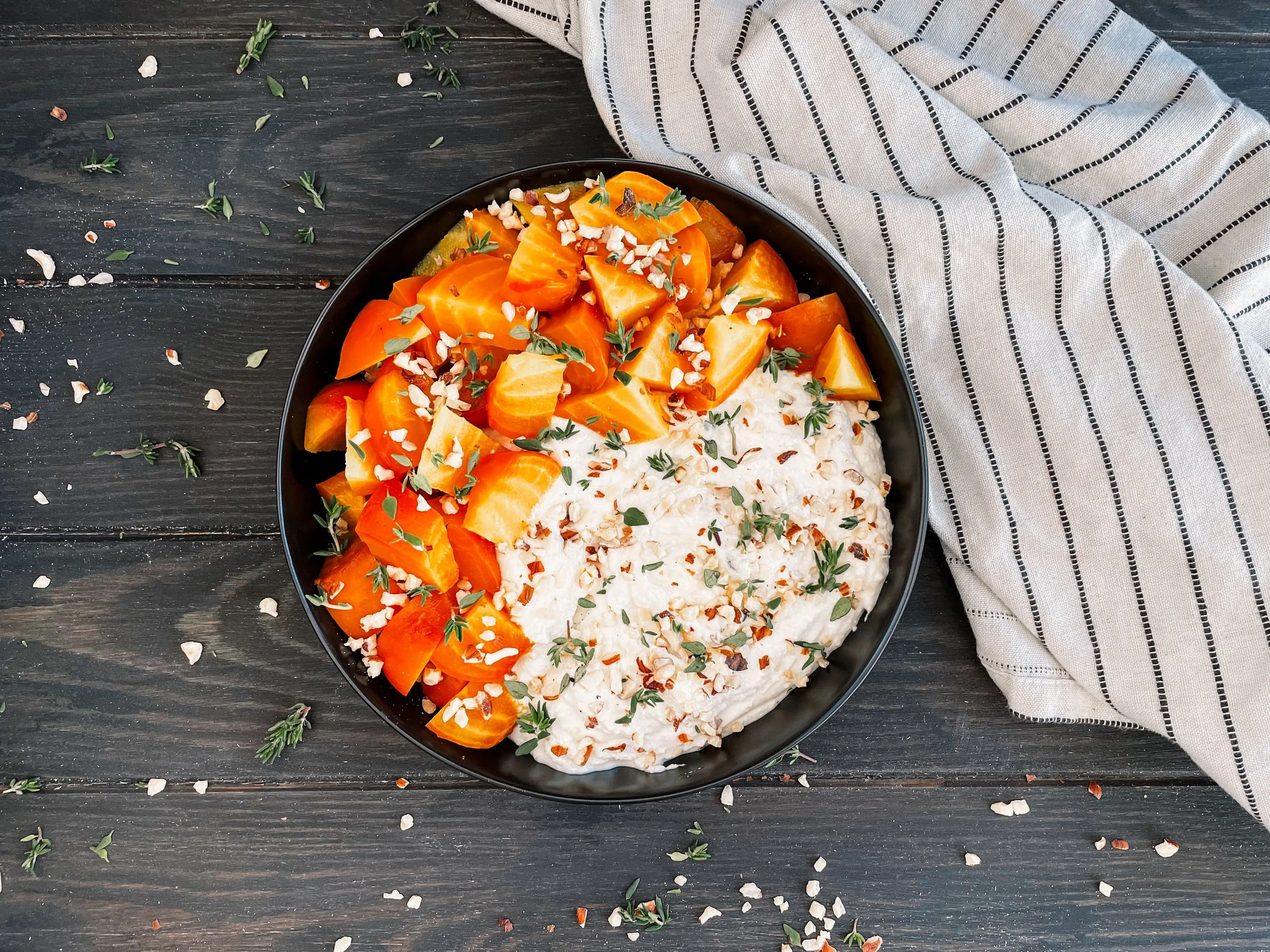 Roasted Beets & Whipped Ricotta