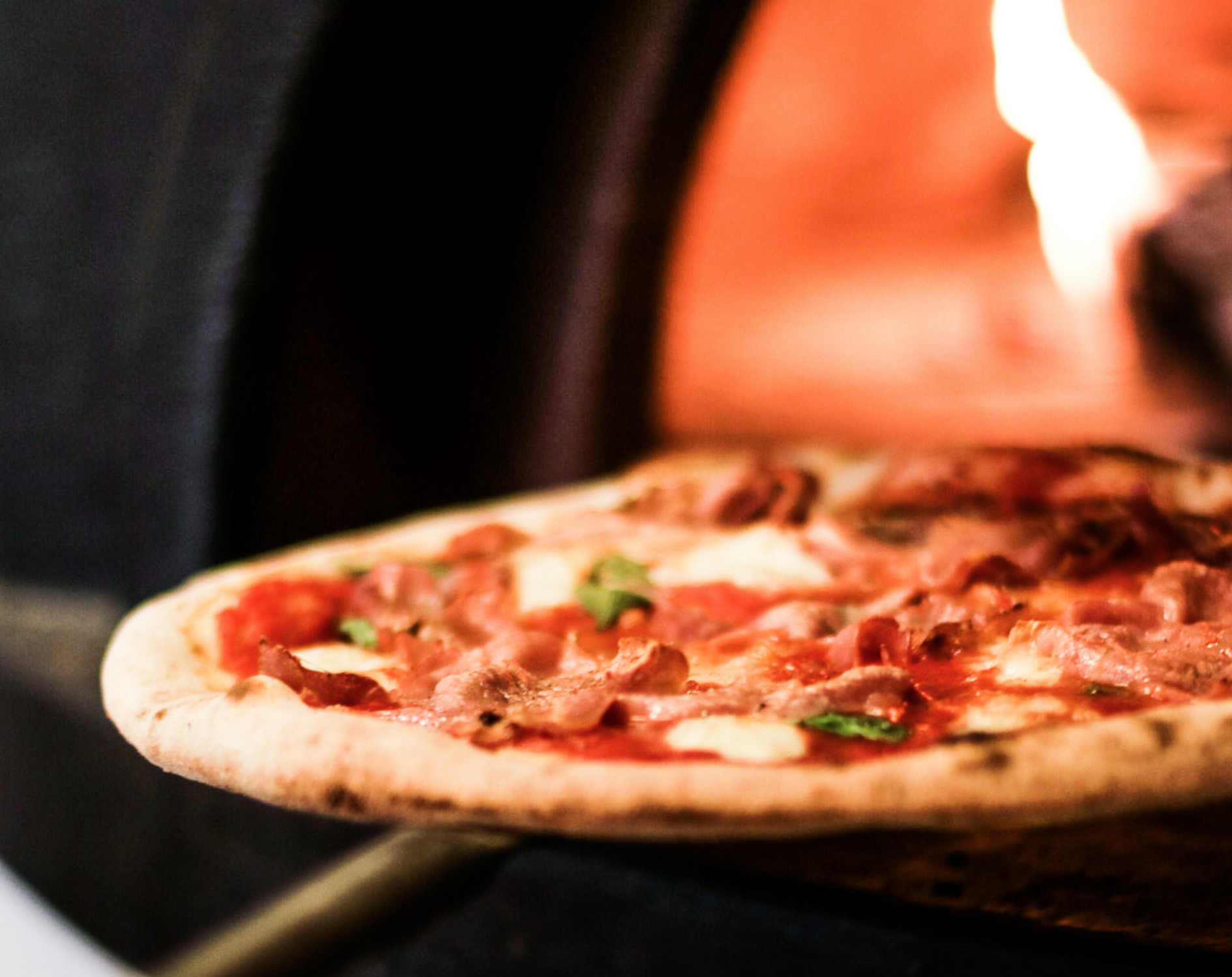 The popular Parma pizza at Bath Pizza Co