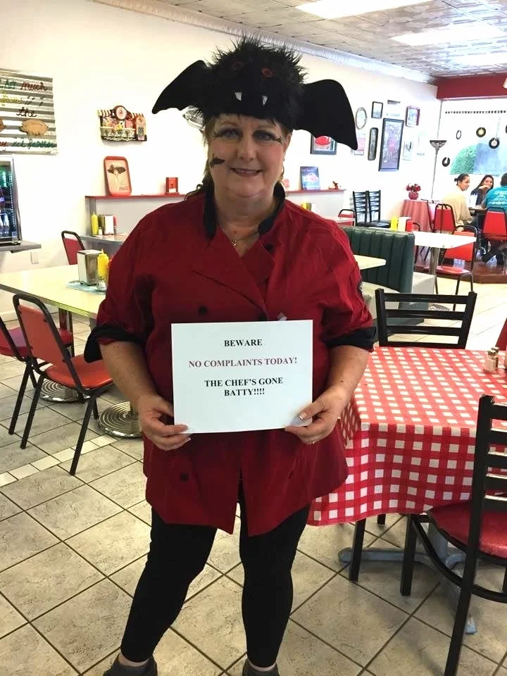  Our Batty Owner, Cheri!