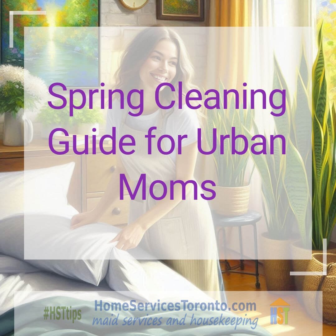 Spring Cleaning Guide for Urban Moms